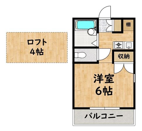 カーザ・フロアレの物件間取画像